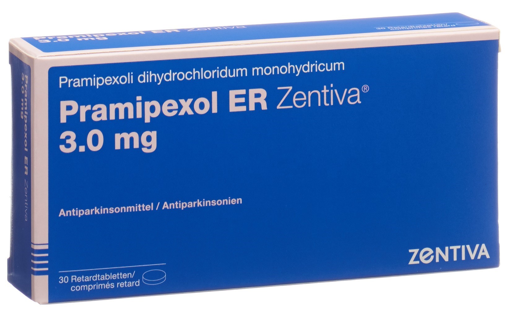 Pramipexol ER Zentiva Ret Tabl 3 mg