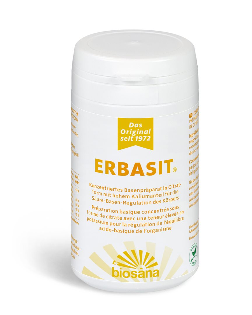 Erbasit konzentriertes Basenpräparat Tablette