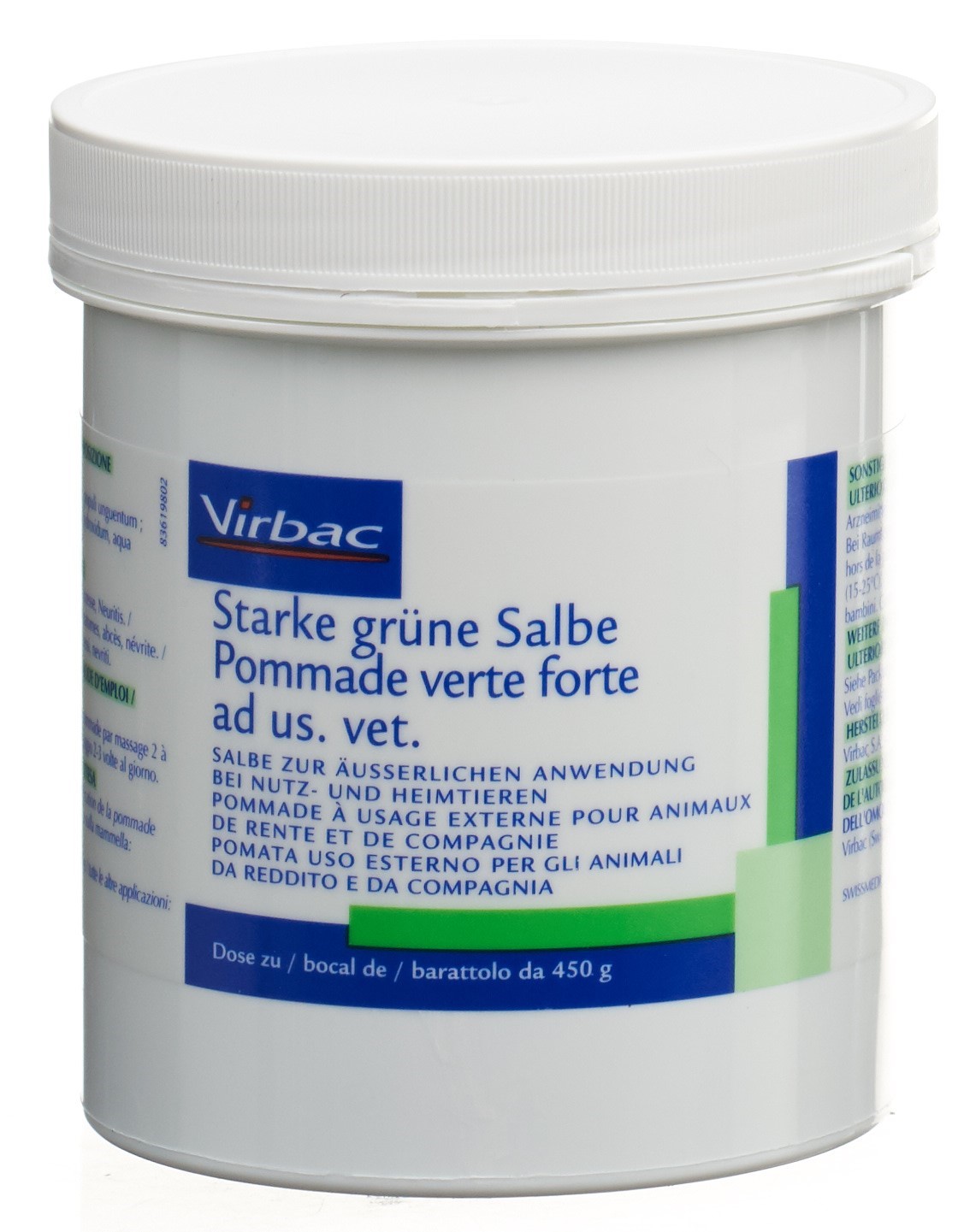 Starke grüne Salbe ad us vet.
