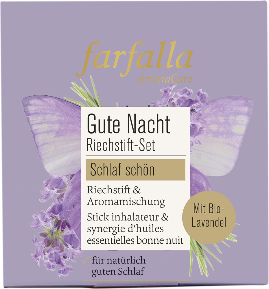 farfalla Riechstift Set Gute Nacht schlaf schön