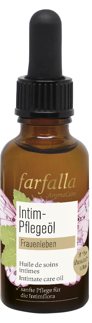 farfalla Intimes Pflegeöl Frauenleben Muskatellersalbei