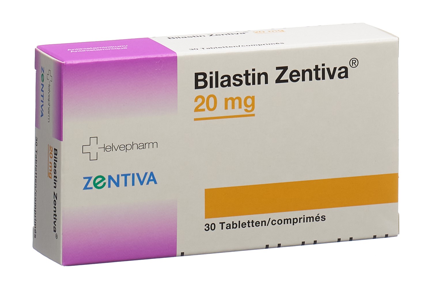 Bilastin Zentiva Tablette 20 mg