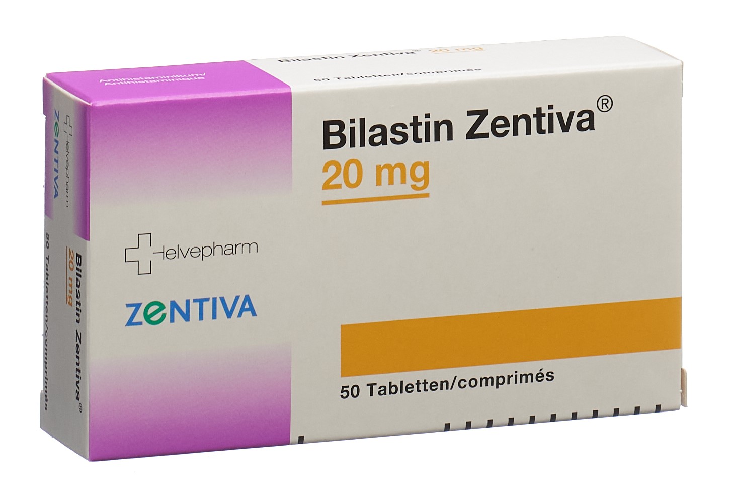Bilastin Zentiva Tablette 20 mg