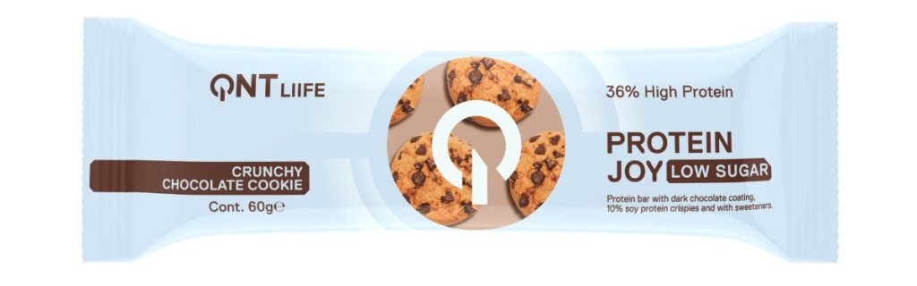 QNT 36% Protein Joy Bar Low Sugar Cookie&Cream
