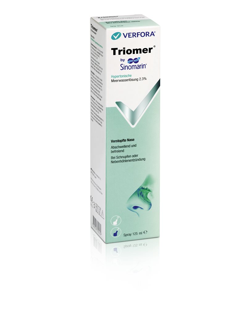 Triomer Nasenspray Sinomarin hypertonisch
