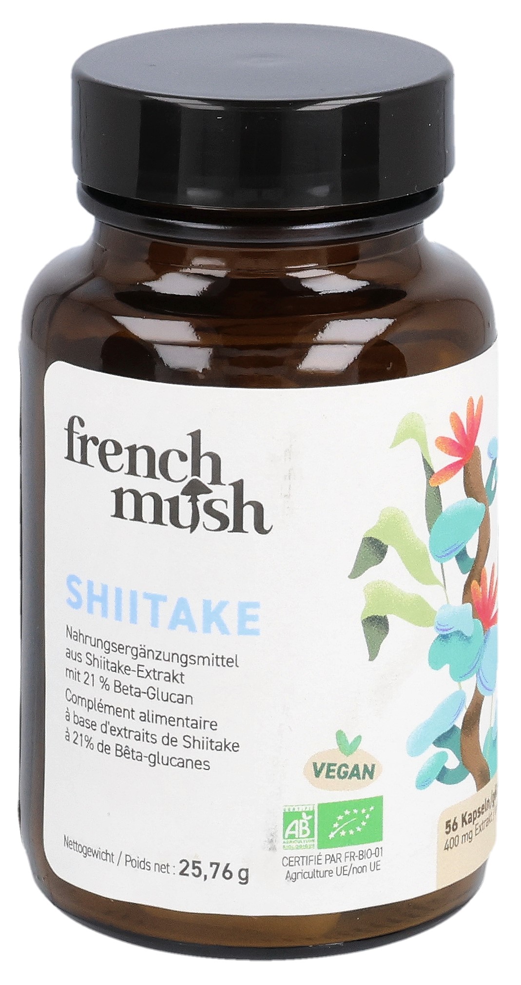 french mush Shiitake Kapsel
