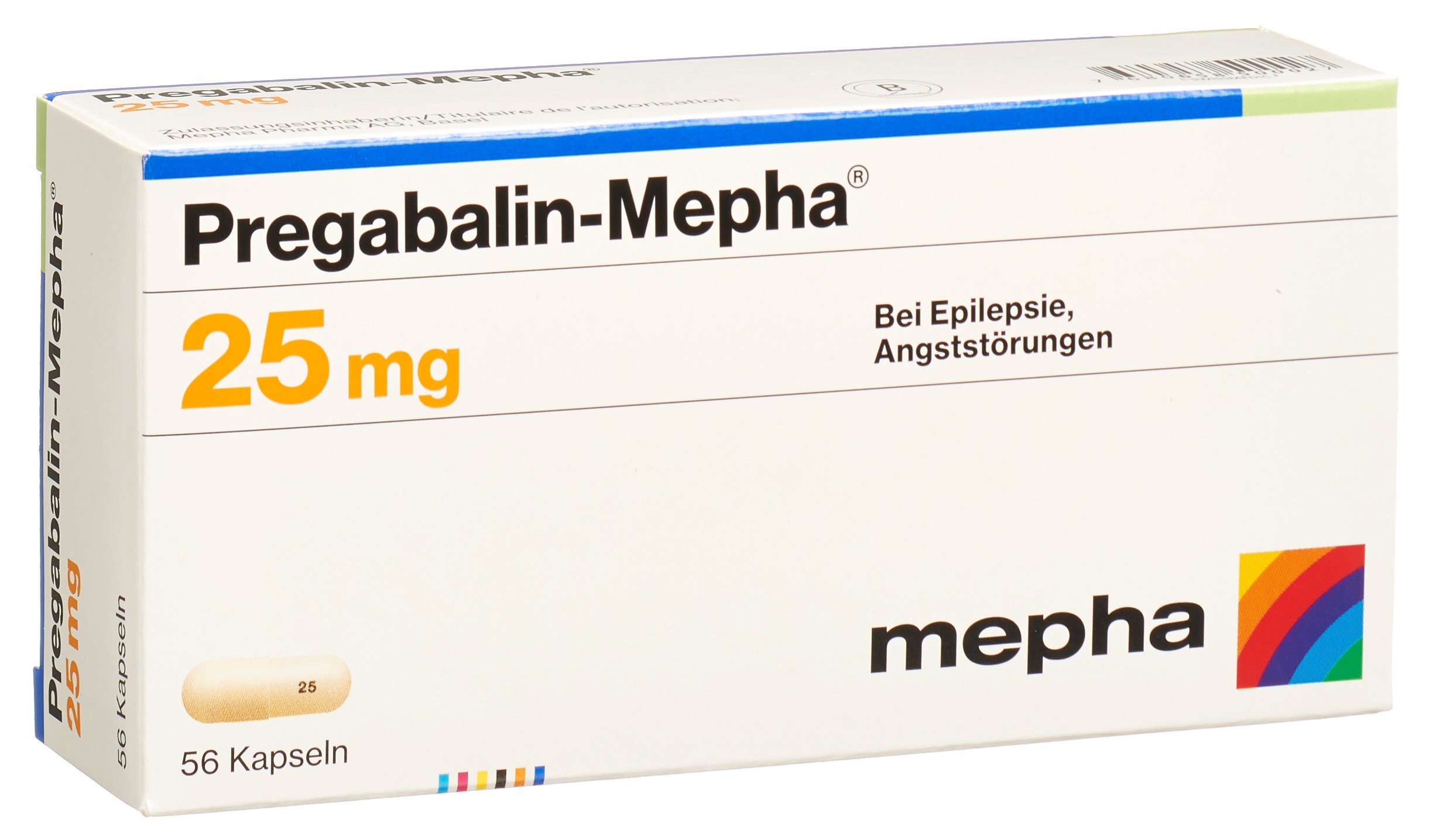 Pregabalin-Mepha caps 25 mg