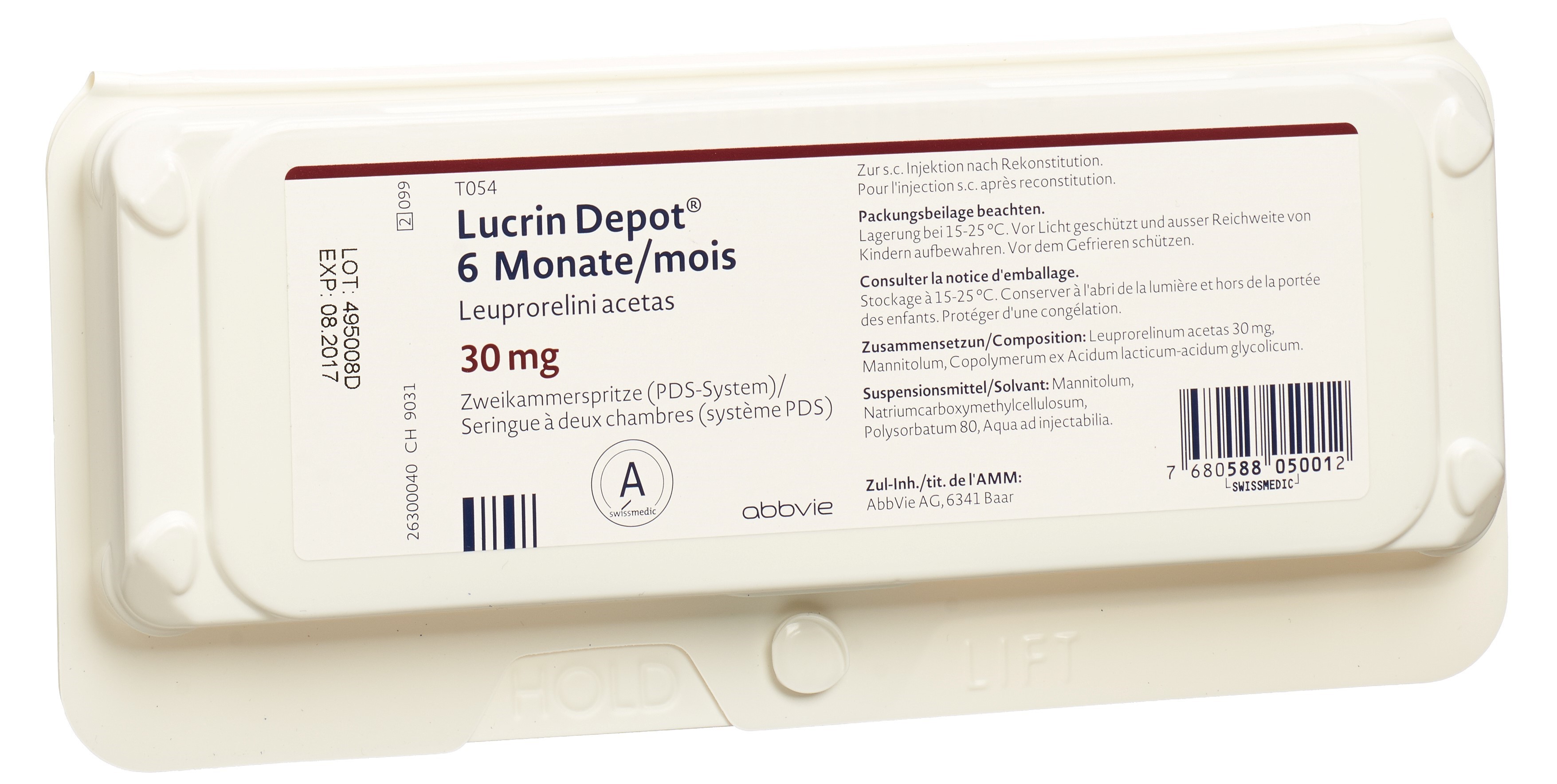 Lucrin Depot PDS Trockensub 30 mg