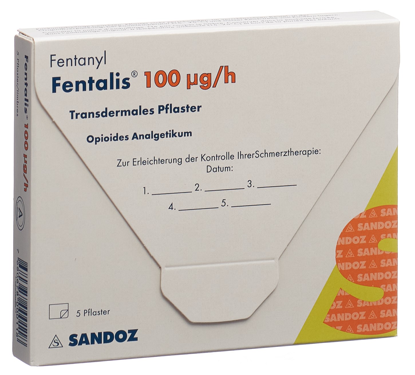 Fentalis Matrixpfl 100 mcg/h