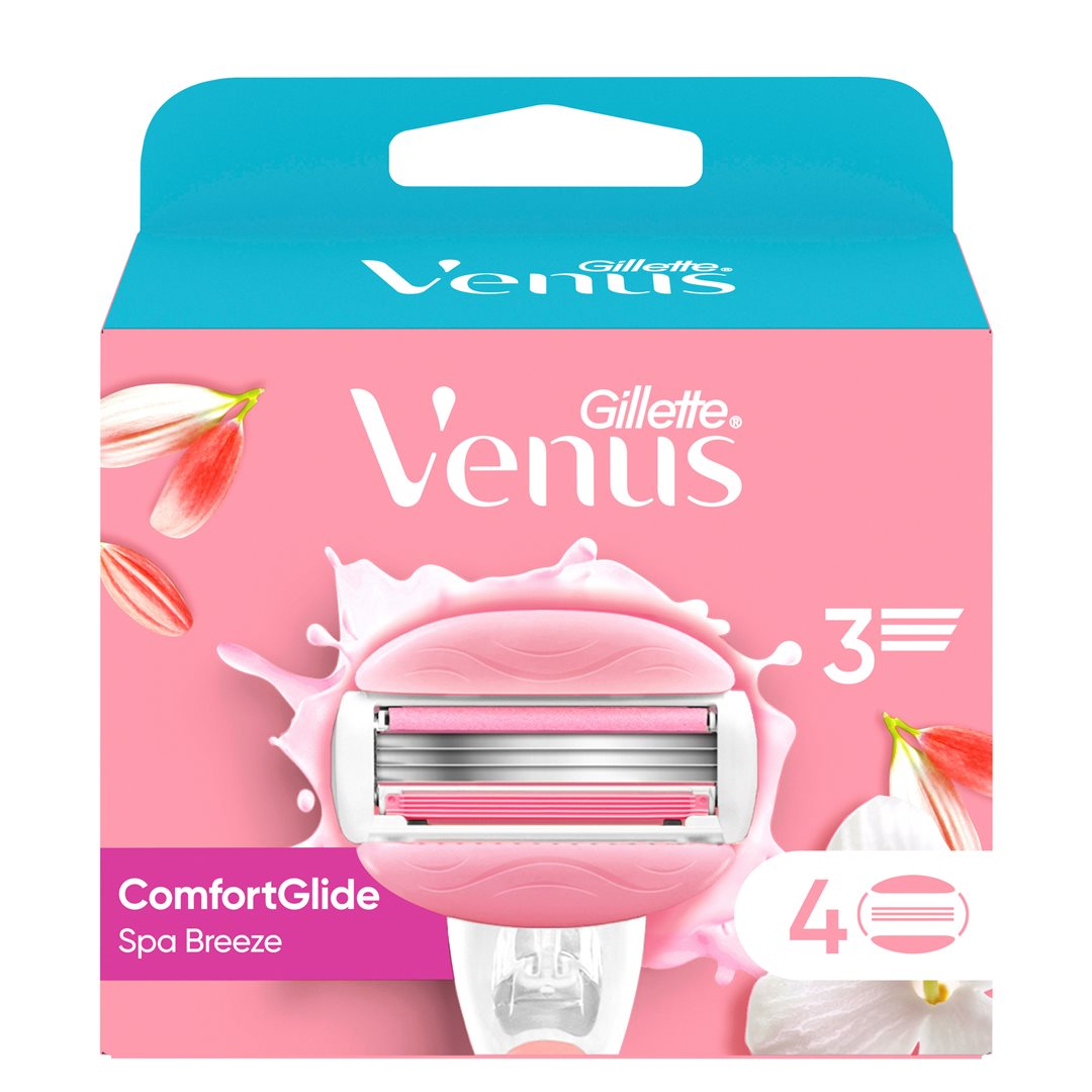 Gillette Venus Comfortglide Systemklingen Spa Breeze