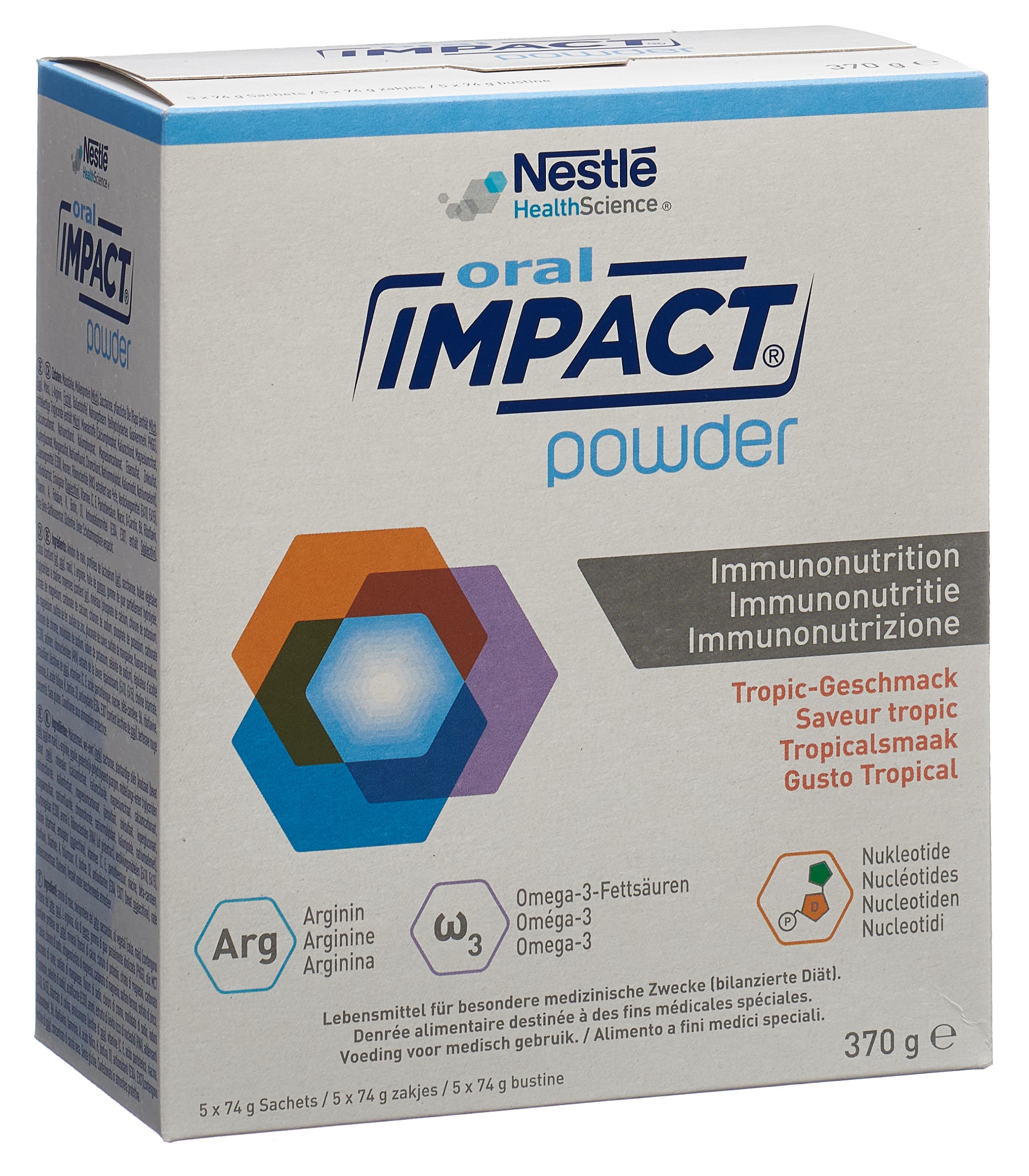 Impact Oral Immunonutrition Pulver Tropic