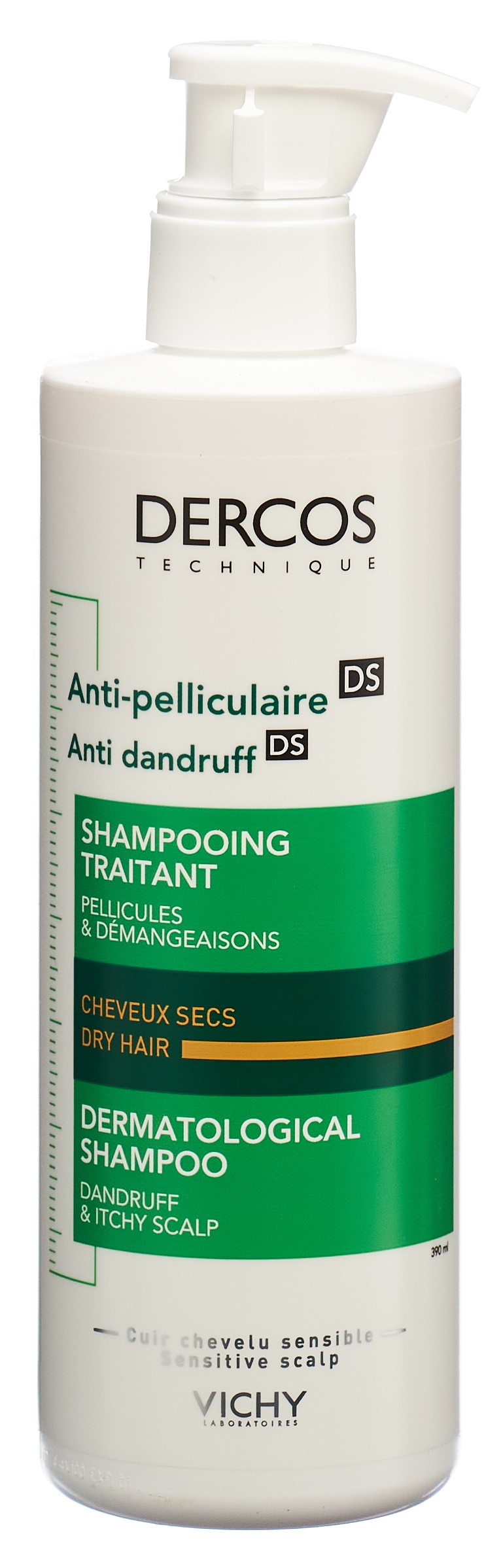VICHY DERCOS Anti dandruff DS Shampoo trockenes Haar