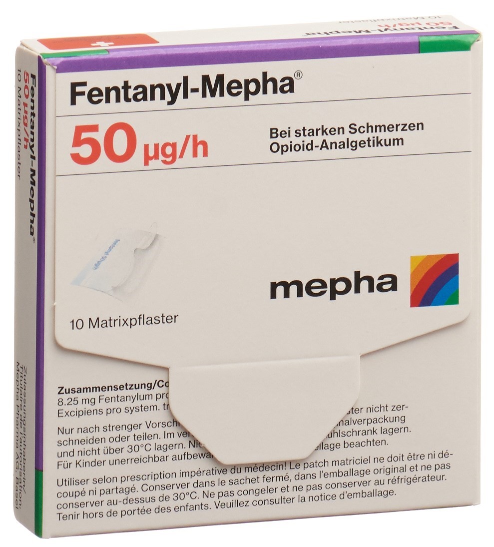 Fentanyl-Mepha Matrixpfl 50 mcg/h