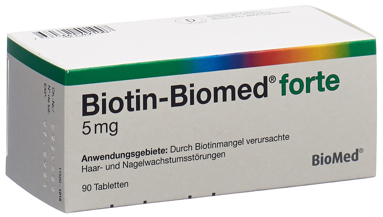 Biotin-Biomed forte Tablette 5 mg