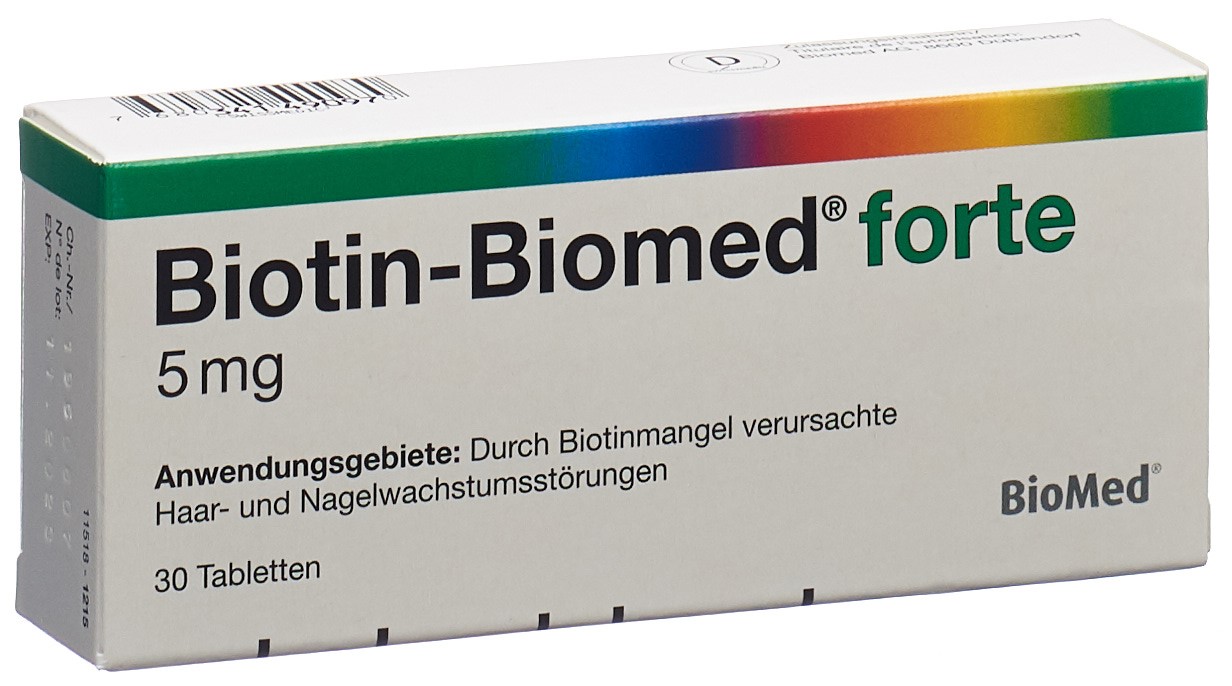 Biotin-Biomed forte Tablette 5 mg