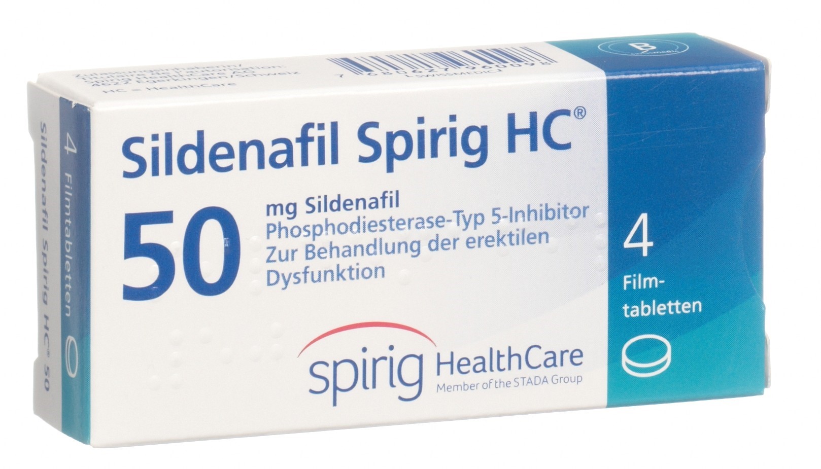 Sildenafil Spirig HC Filmtablette 50 mg