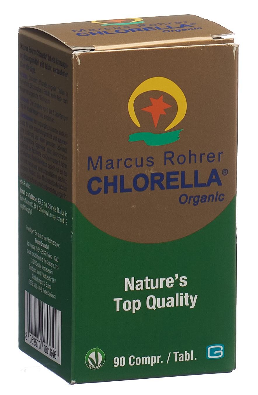 Marcus Rohrer Chlorella Tablette 500 mg Organic