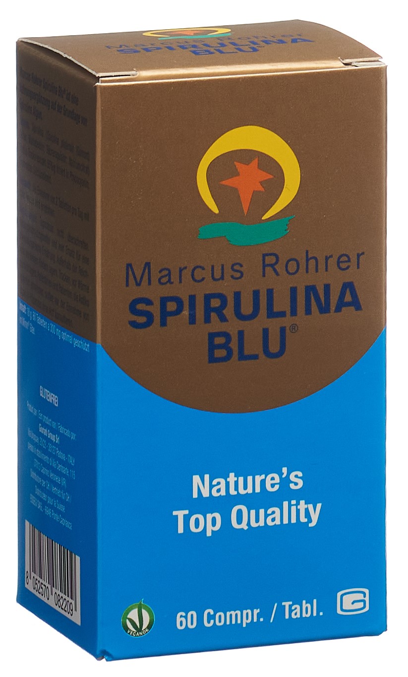 Marcus Rohrer Spirulina BLU Tablette