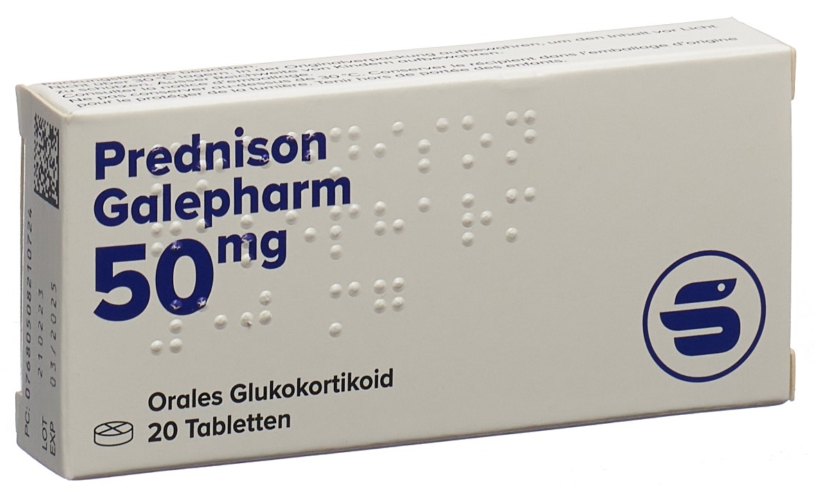 Prednison Galepharm Tablette 50 mg