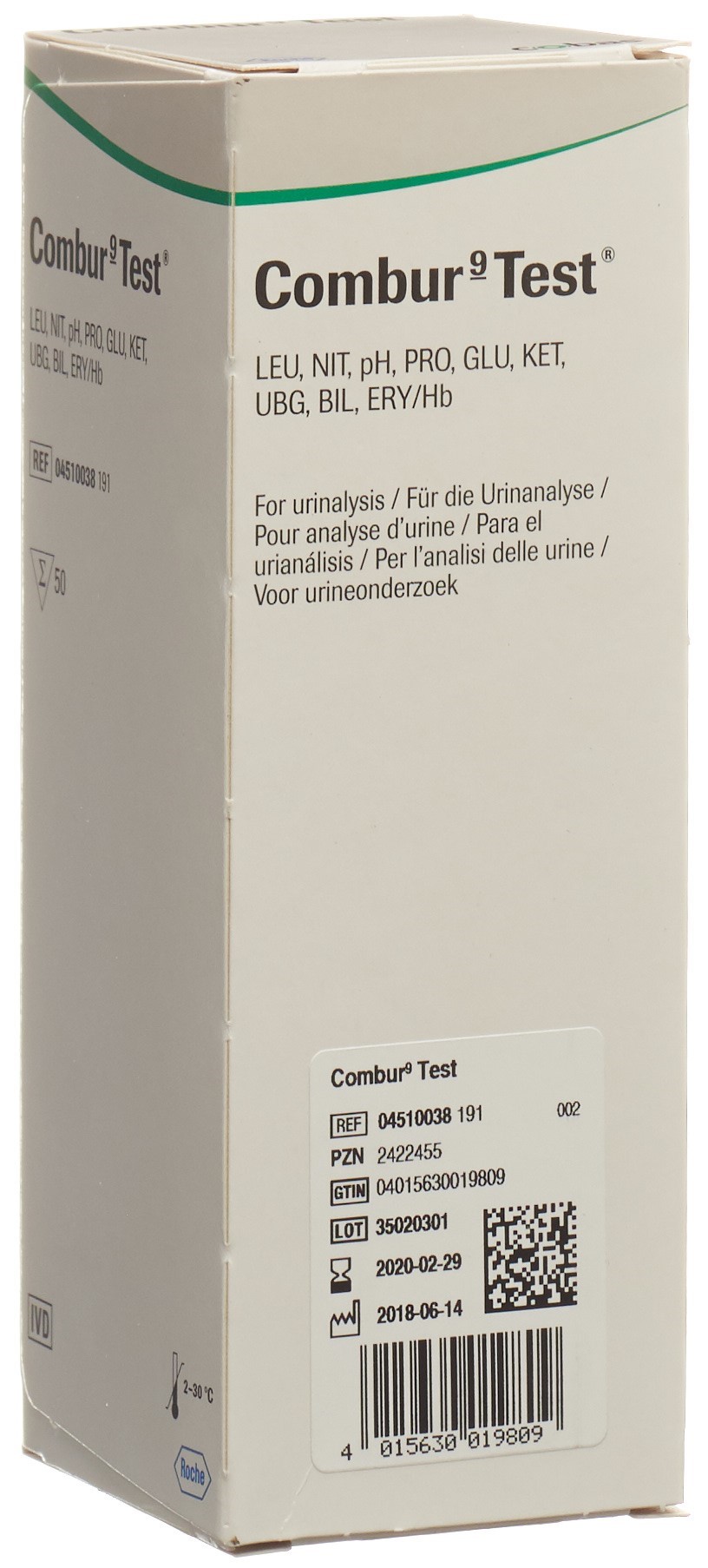 Combur-Test Streifen