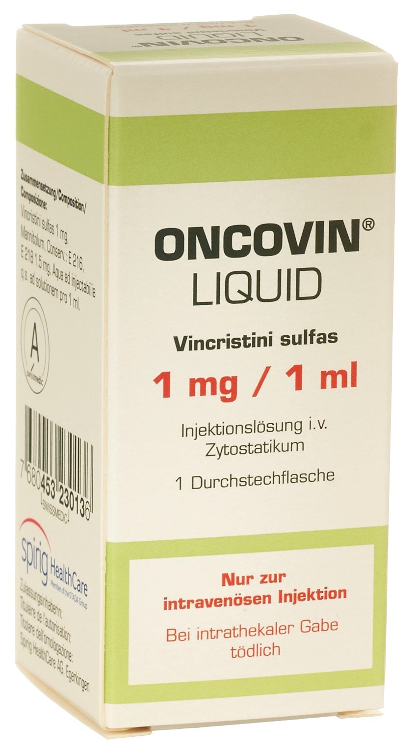 Oncovin Liquid Inj Lös 1 mg/ml i.v.