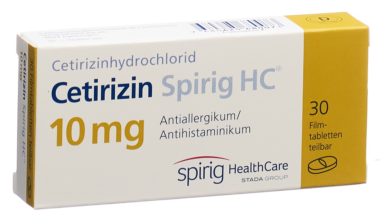 Cetirizin Spirig HC Filmtablette 10 mg