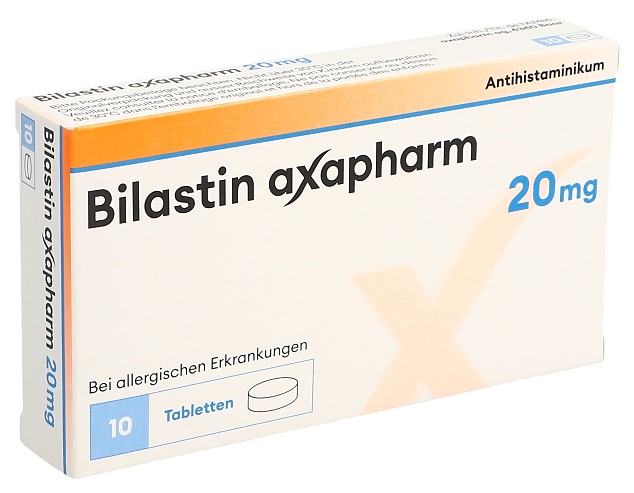 Bilastin axapharm Tablette 20 mg