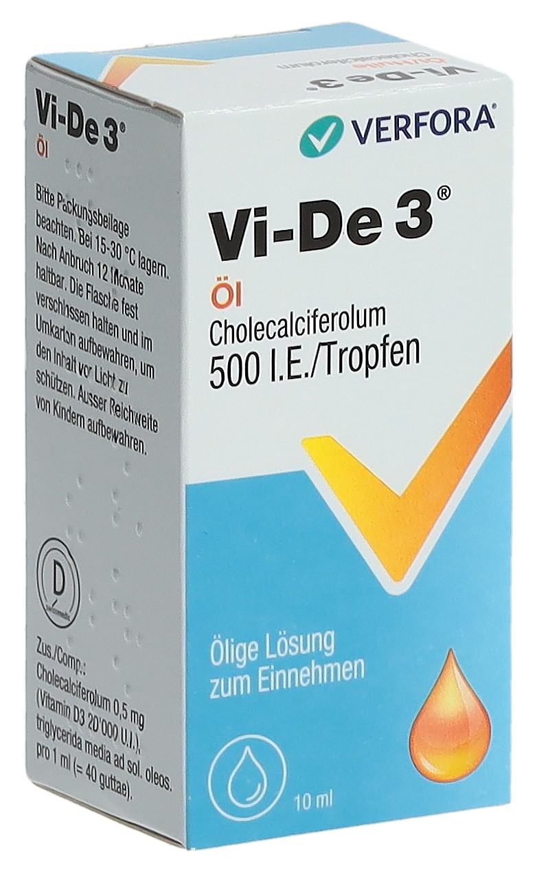 Vi-De 3 Öl Tropfen 500 IE/Tropfen