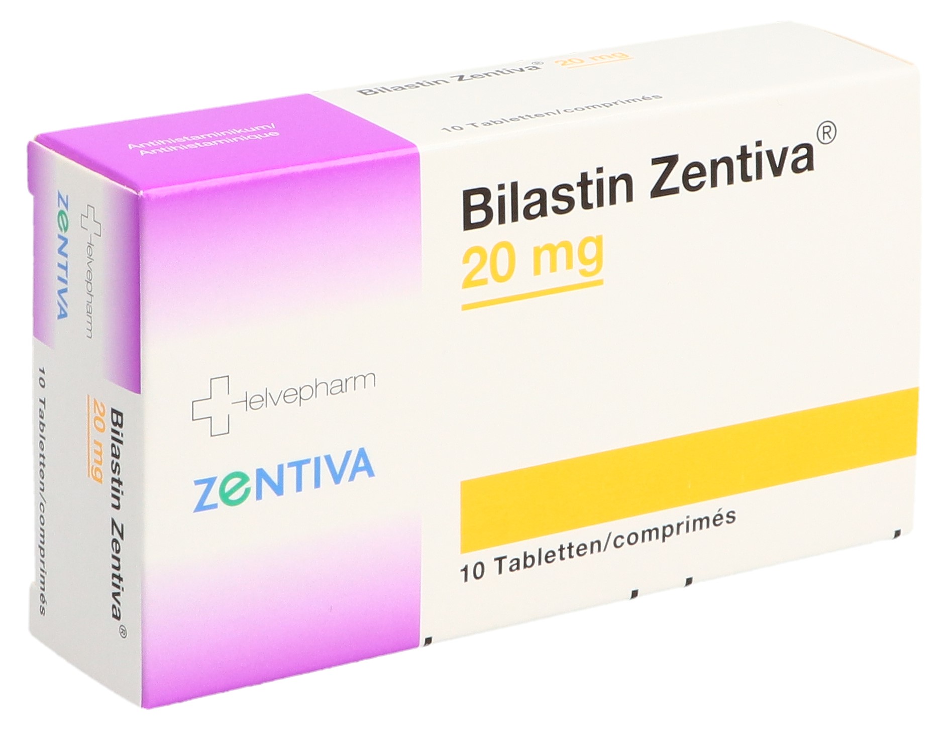 Bilastin Zentiva Tablette 20 mg