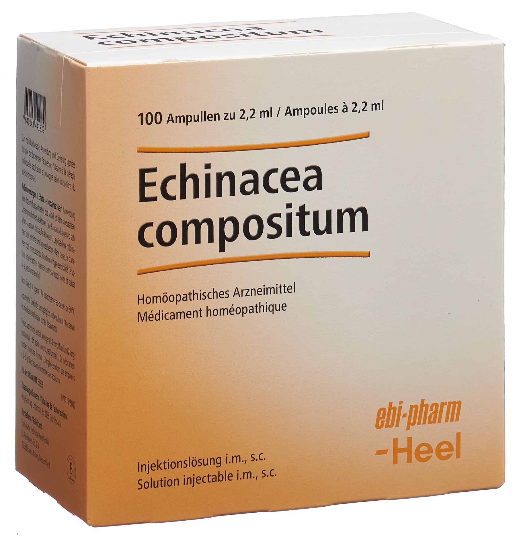 Echinacea compositum Heel Inj Lös