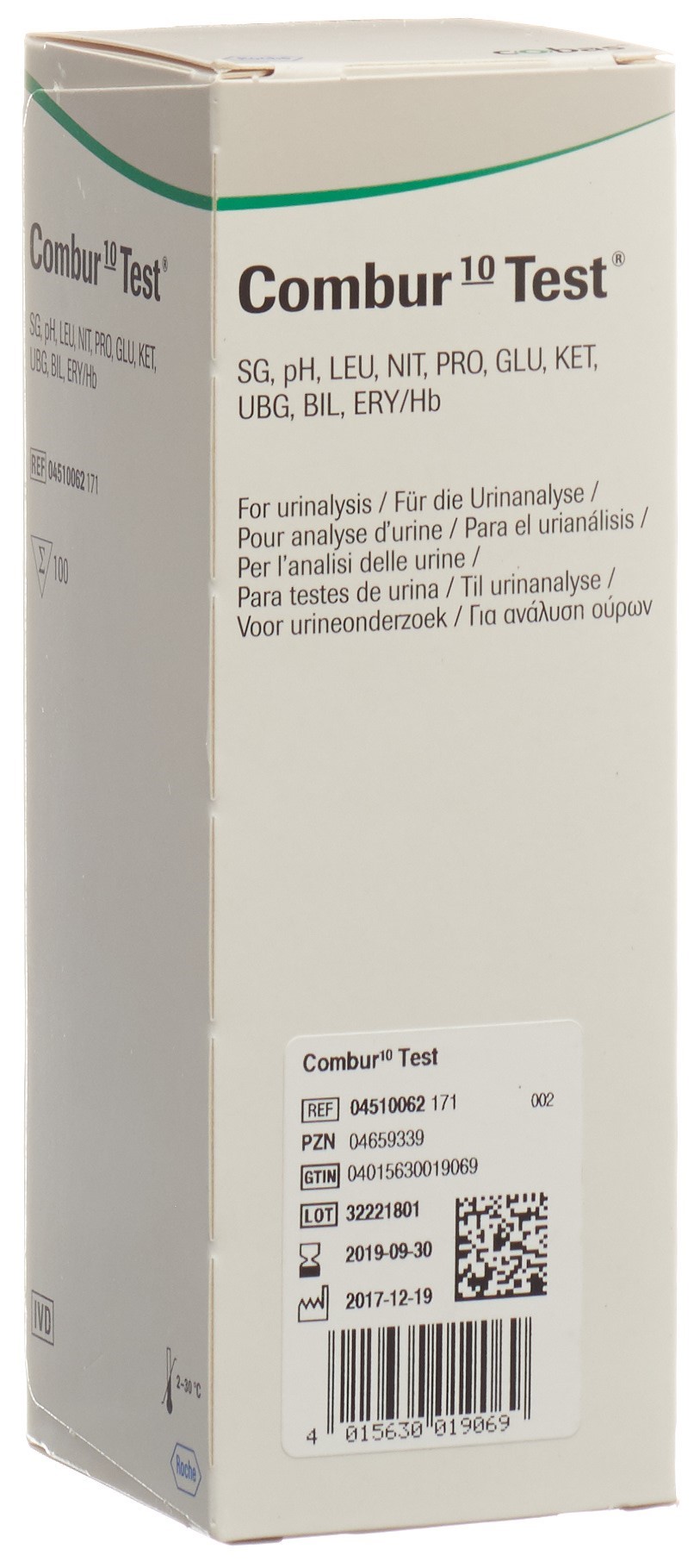 Combur-Test Streifen