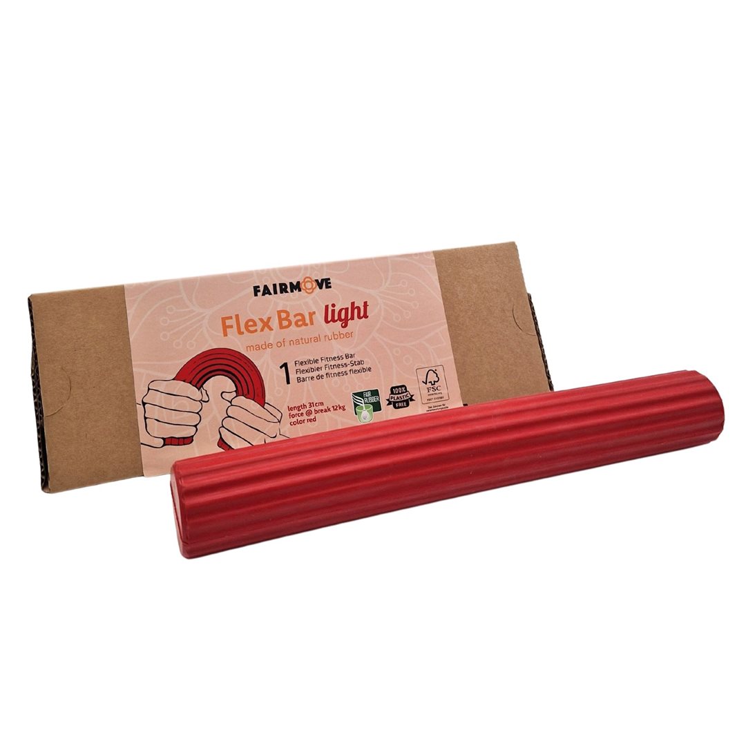FAIR MOVE Fitness Bar 12kg 31x4.5cm Light red