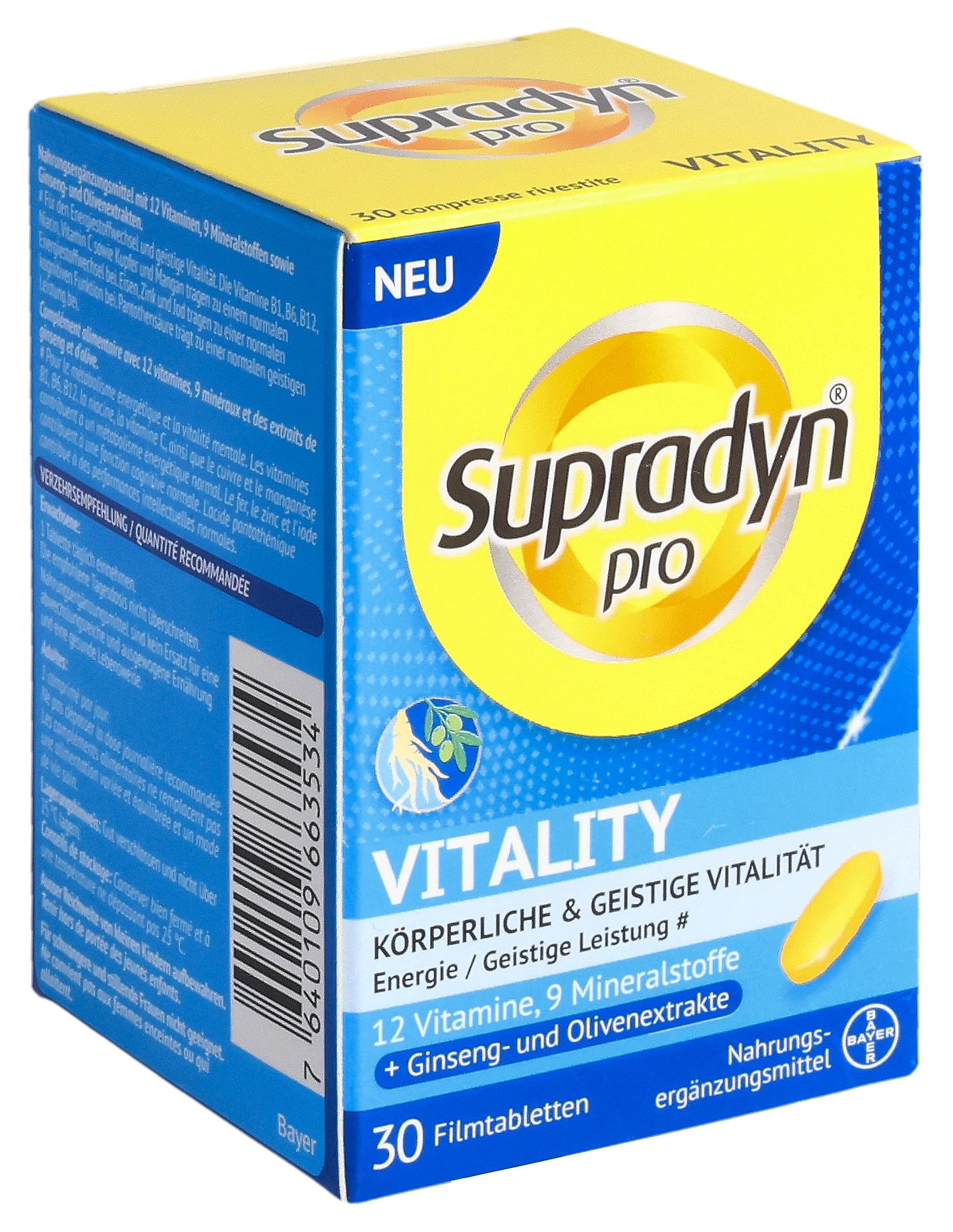 Supradyn pro Vitality Filmtablette