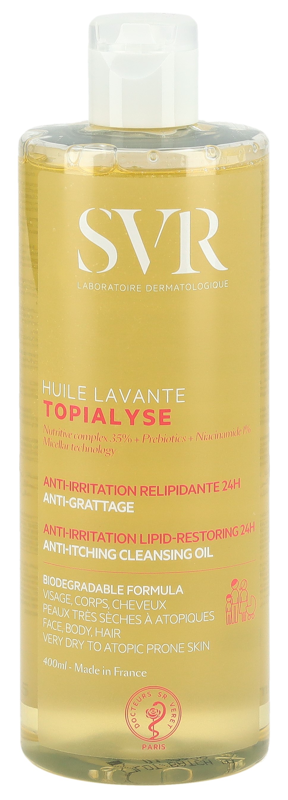 SVR TOPIALYSE Huile Lavante Micell Relaunch 2021