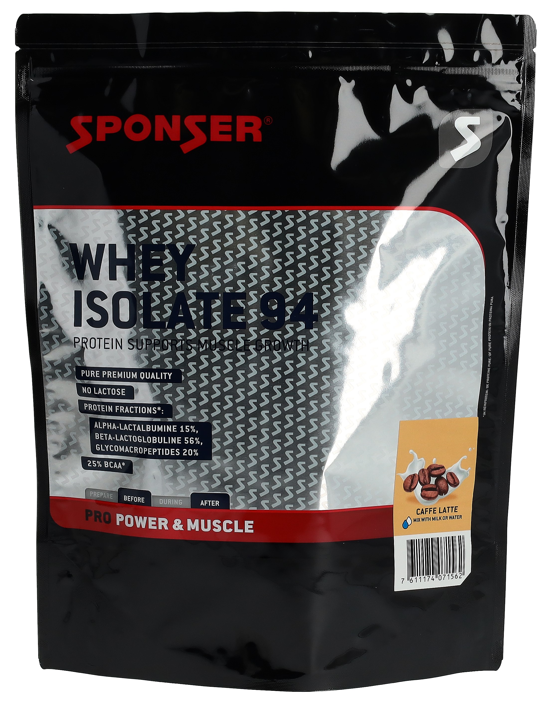 Sponser Whey Isolate 94 Caffe Latte