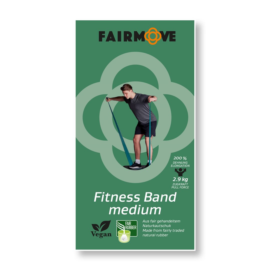 FAIR MOVE Fitness Band 0.25mmx1.5m green tea