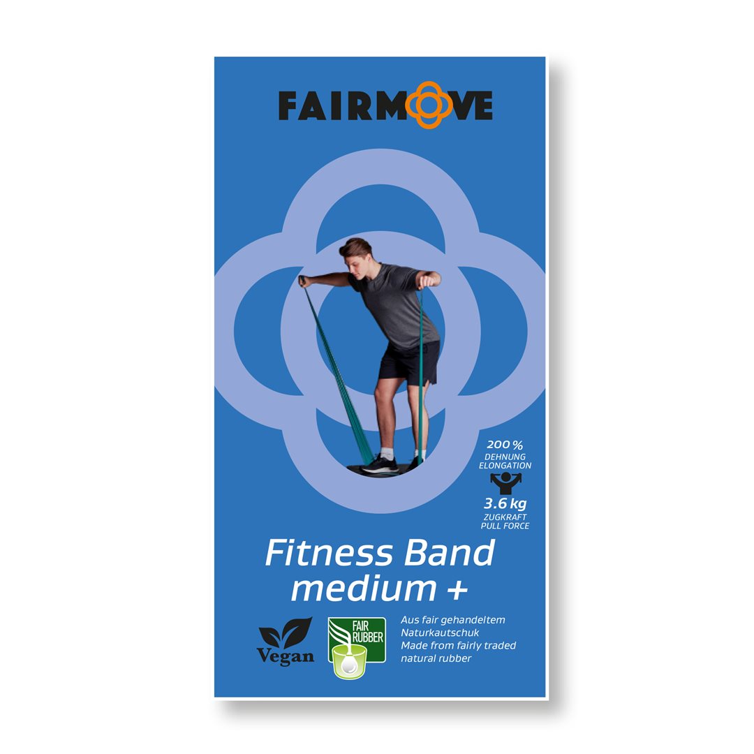 FAIR MOVE Fitness Band Medium Plus blue