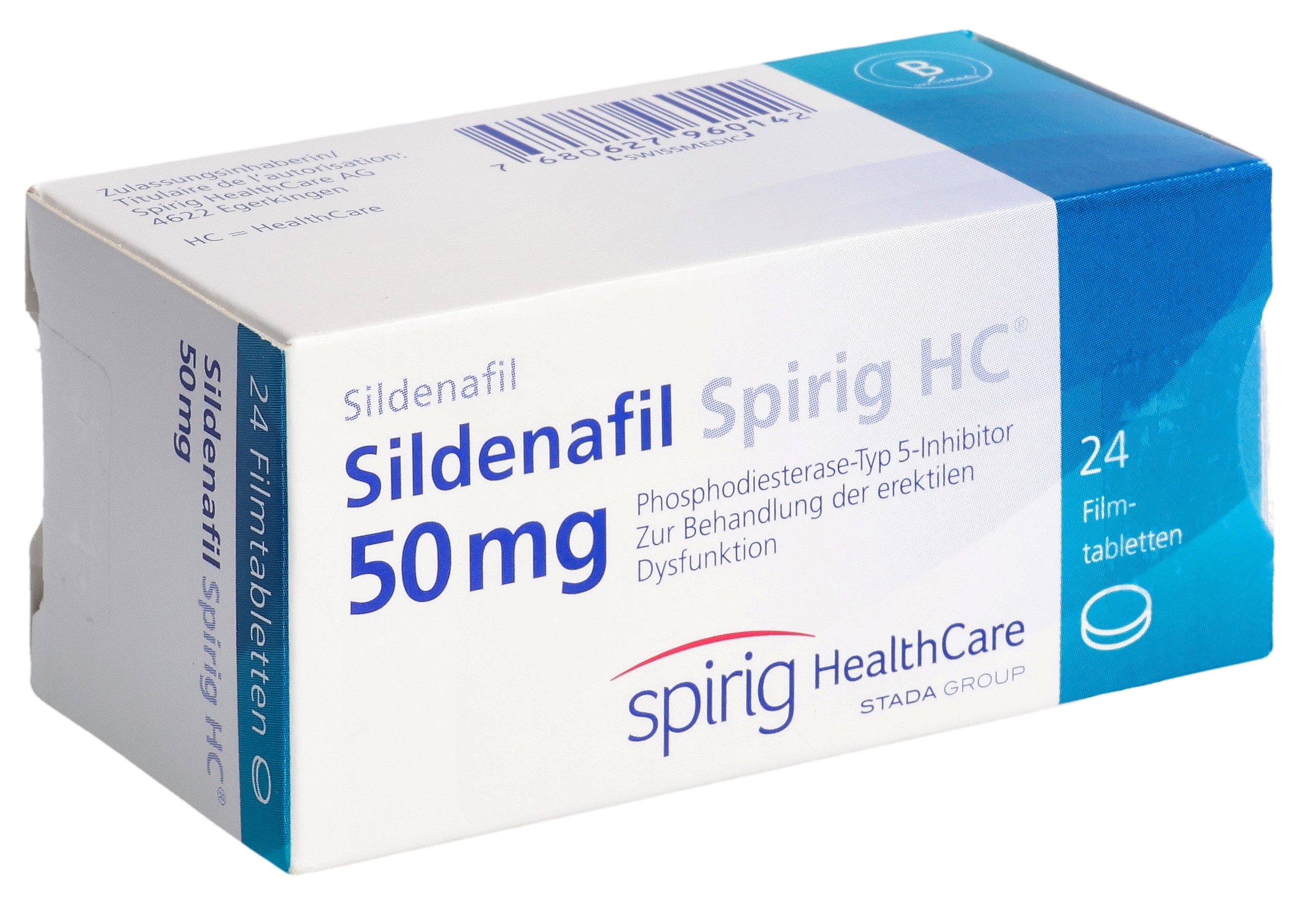 Sildenafil Spirig HC Filmtablette 50 mg