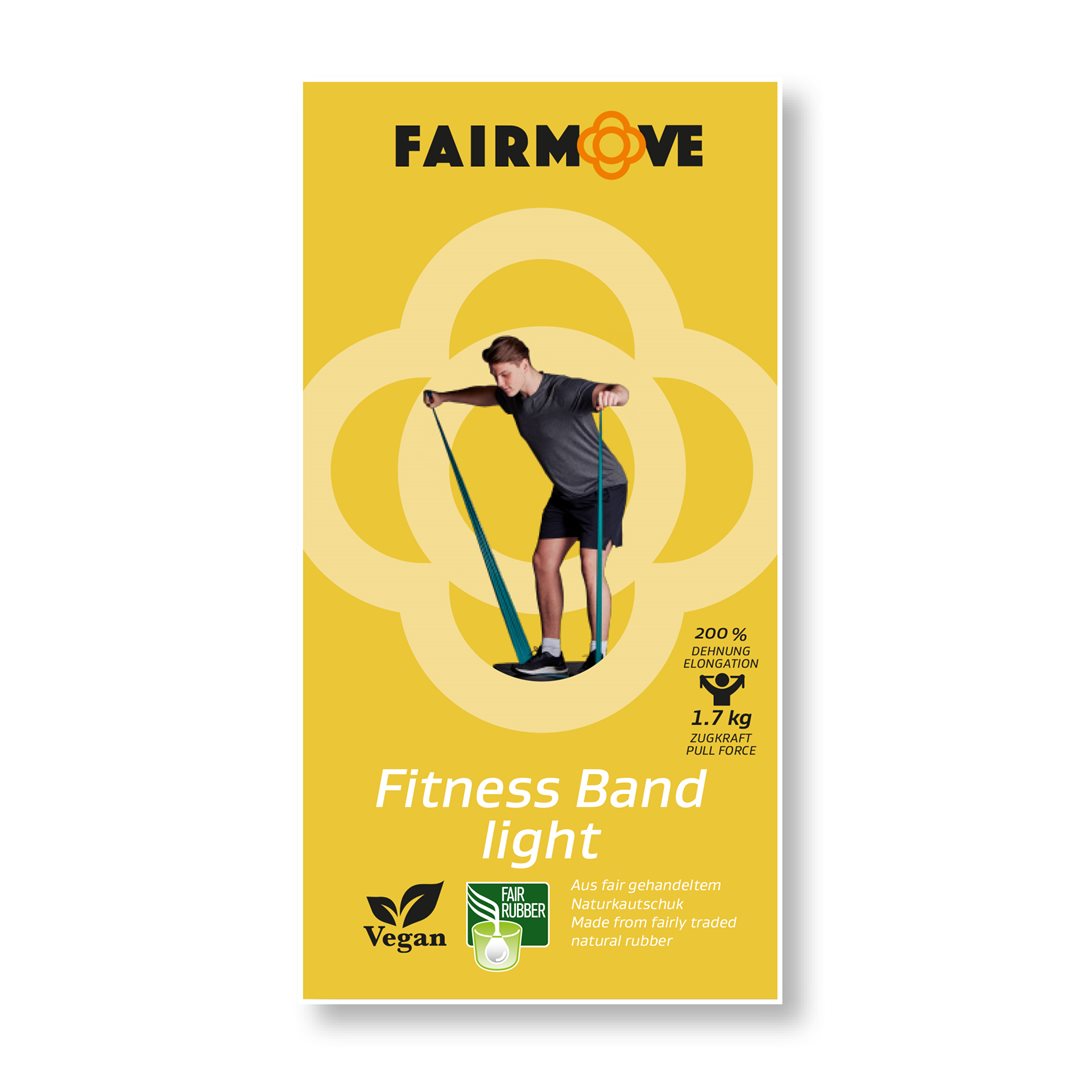 FAIR MOVE Fitness Band 0.16mmx1.5m yellow