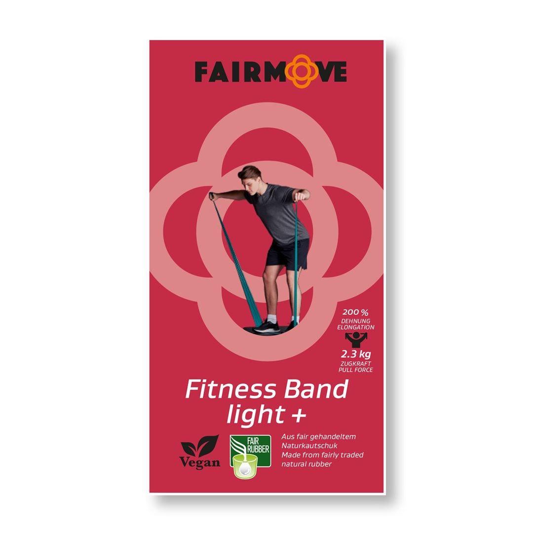 FAIR MOVE Fitness Band Light Plus red