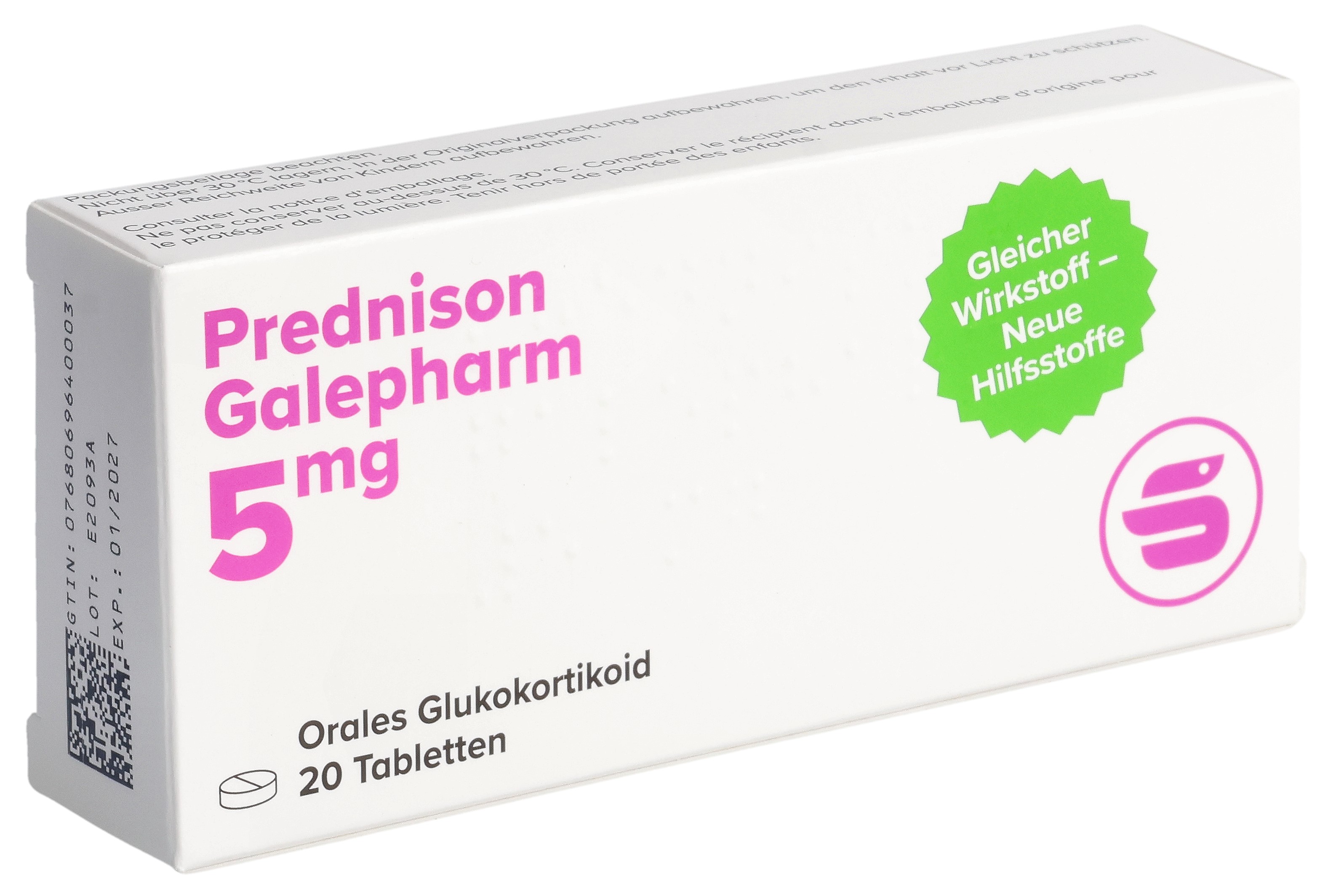 Prednison Galepharm Tablette 5 mg (n)