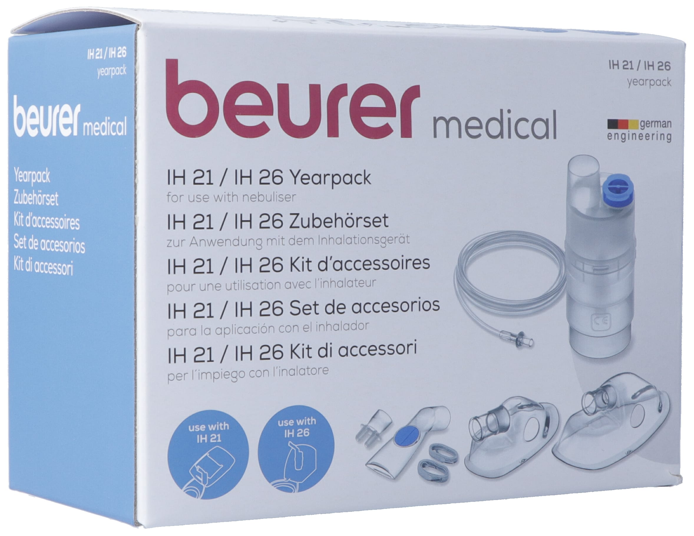beurer Nachkauf Zubehör-Set zu Inhalator IH 21/26