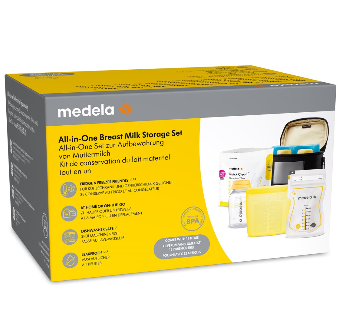 medela All-in-One Set zur Aufbewahrung von Muttermilch 1 Stck | McDrogerie