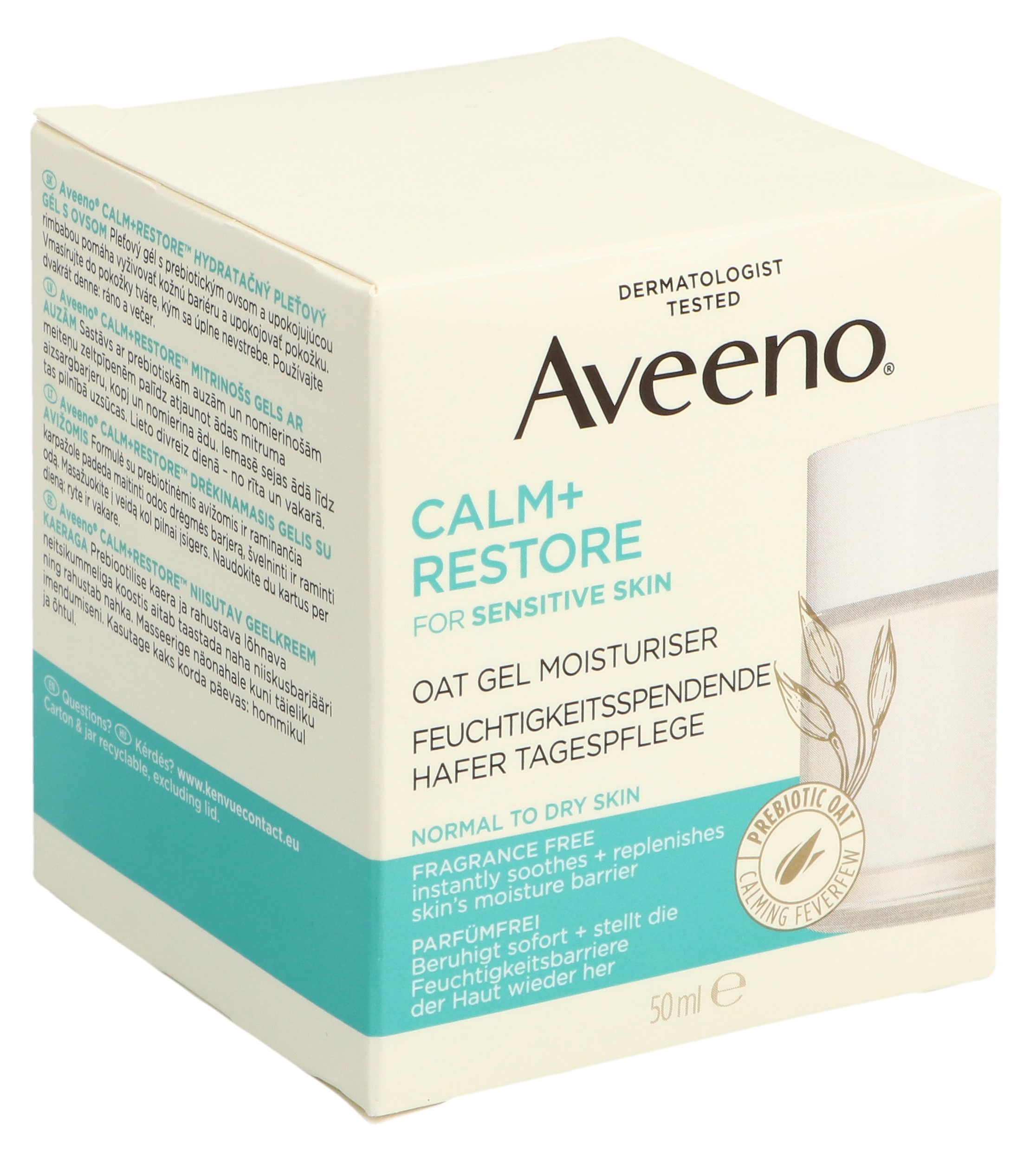 Aveeno Calm+Restore Tagespflege feuchtigkeitsspendend Hafer: product photo