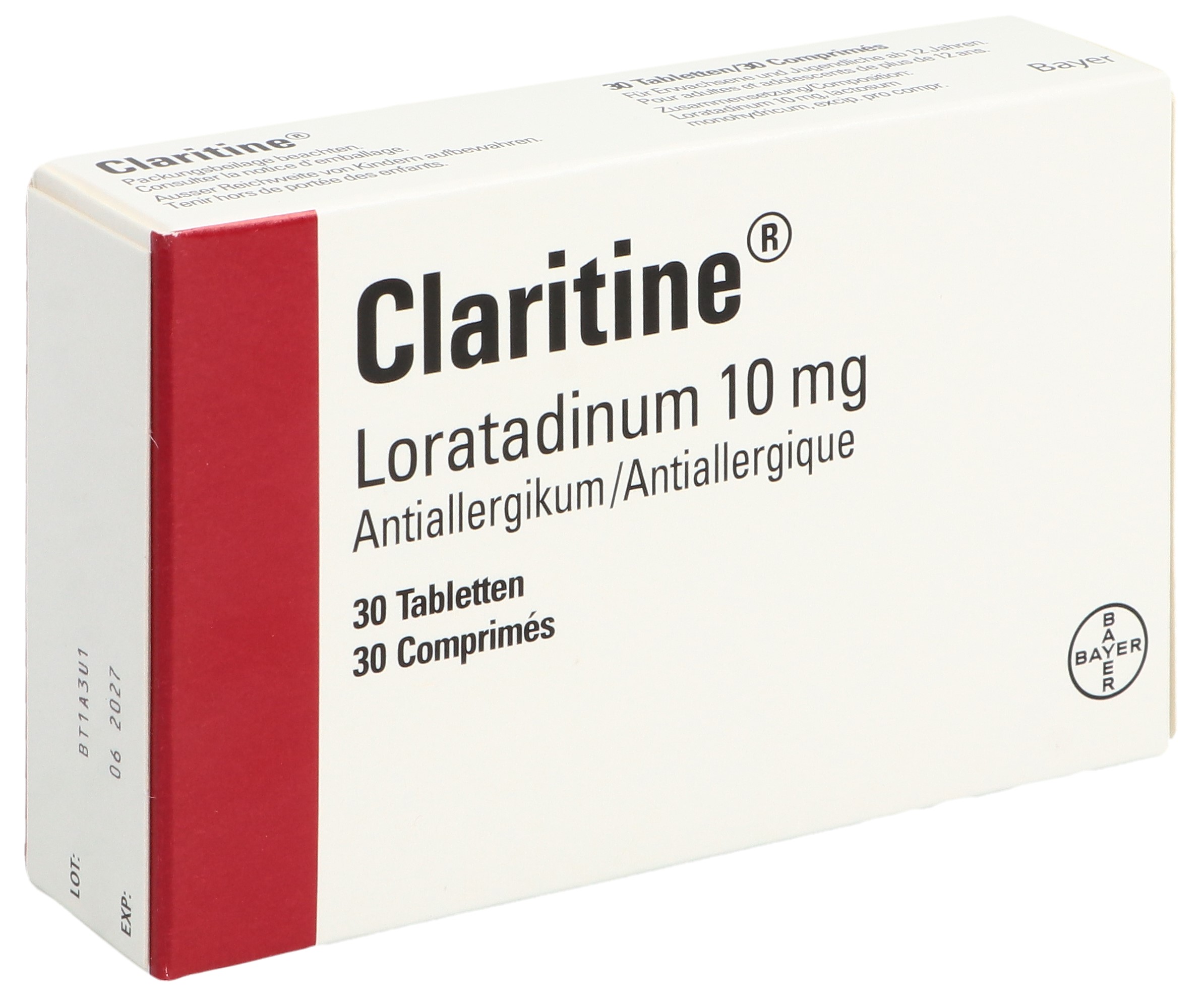 Claritine Tablette 10 mg 30 Stück | Shop at BENU