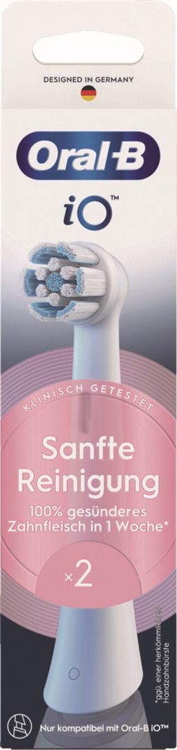 Oral-B iO Aufsteckbürste sanfte Reinigung 2 Stück kaufen bei BENU