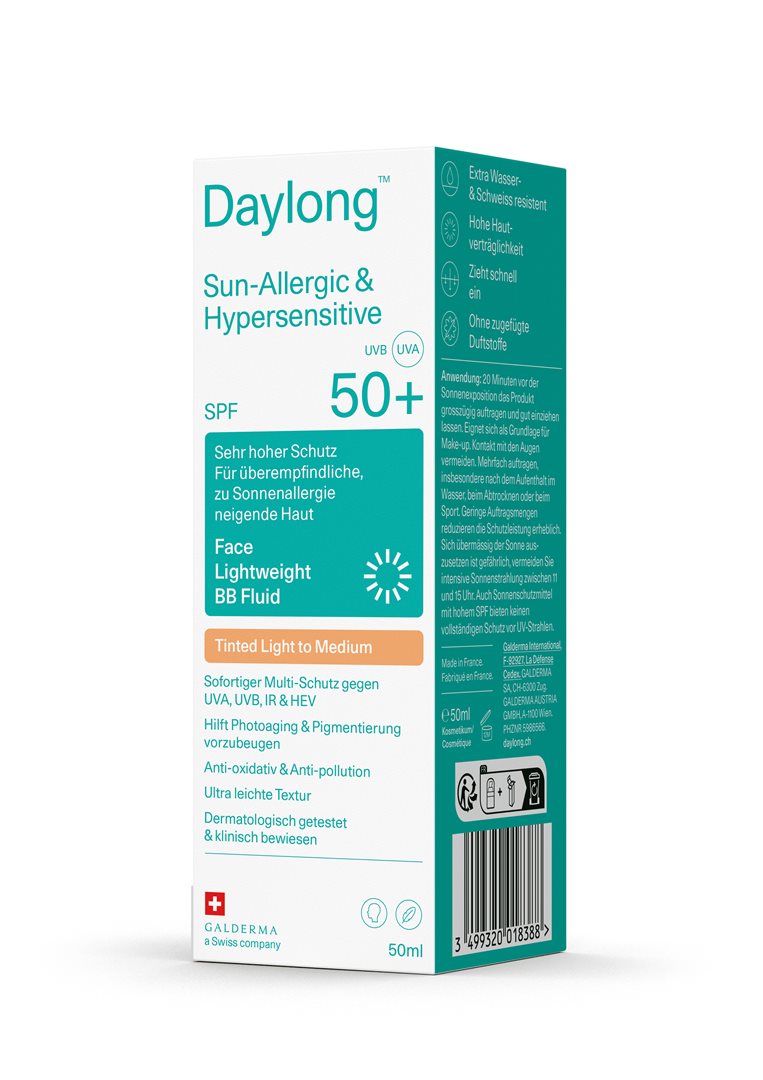 Daylong Sun-allergic & Hypersensitive Fluid BB lightweight SPF50+: Produktbild