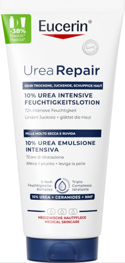 Eucerin UreaRepair Feuchtigkeitslotion 10 % Urea intensiv: Produktbild