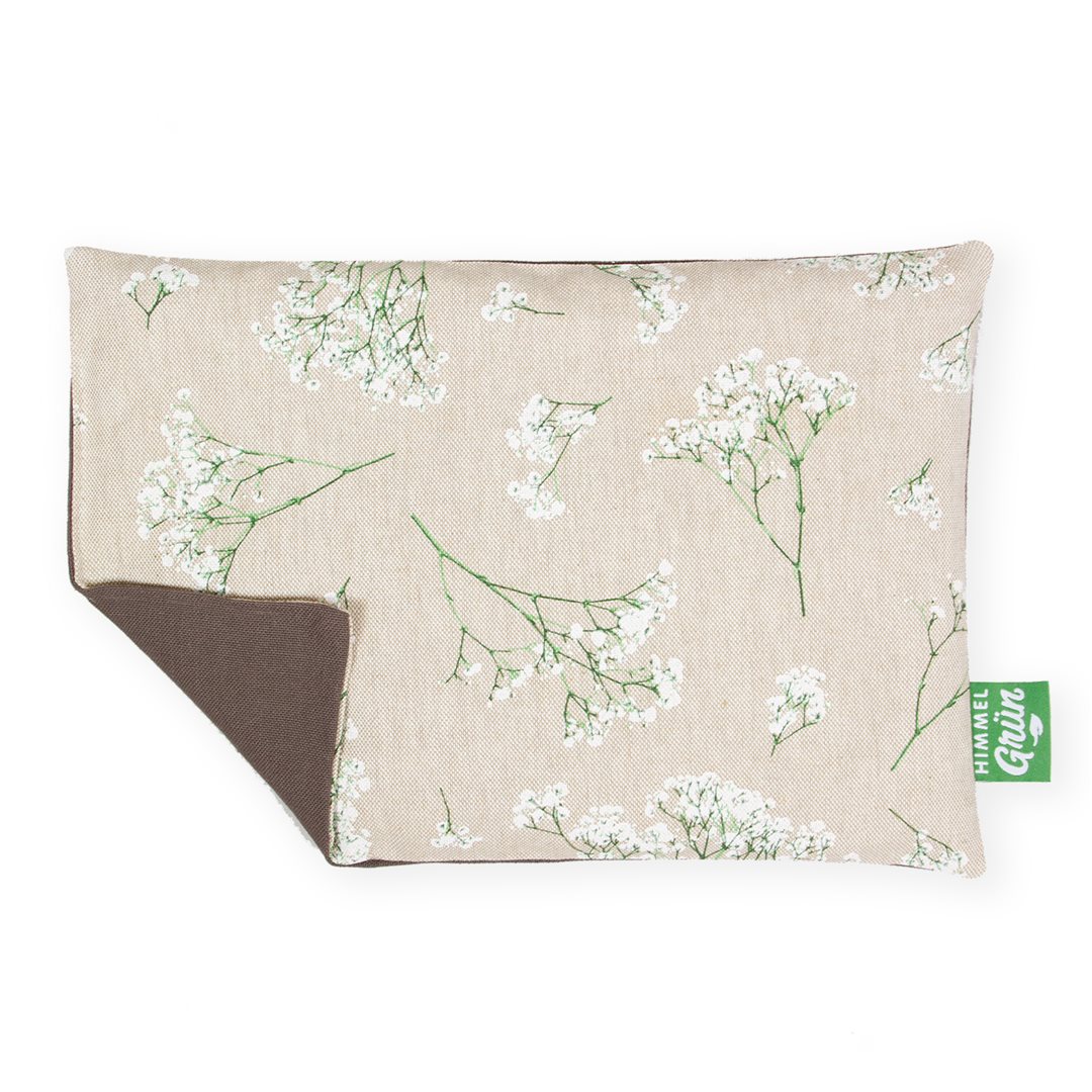 Himmelgrün Kirschkernkissen 30x20cm Flora 1 Stück